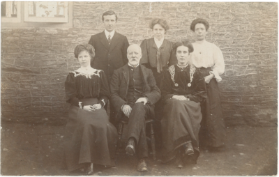 Staff at Hannah More School, Nailsea early 1900s